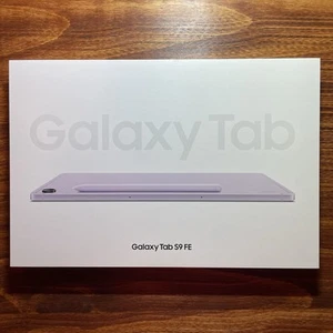 Samsung Galaxy Tab S9 FE 10.9" Wi-Fi Tablet 256GB Android Lavender SM-X510 NEW - Picture 1 of 4