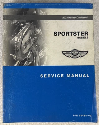 Harley Davidson 2003 manual de servicio Sportster modelos 99484-03 Foto 1 de 4