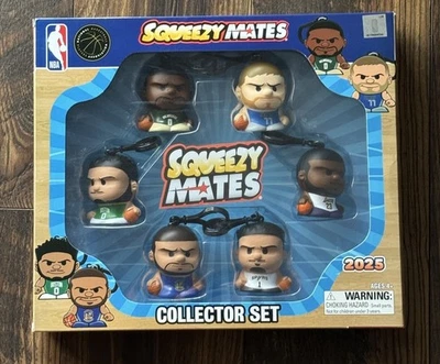 Squeezy Mates Coleccionable 2025 NBA Fiesta Animal 6 Figuras Slo Foam Set de Regalo Nuevo Foto 1 de 4