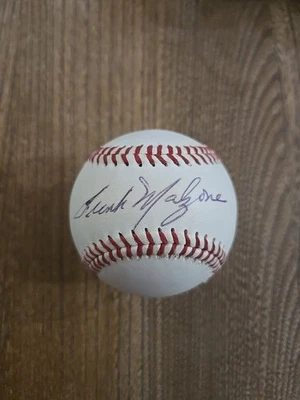 Autógrafo Frank Malzone Medias Rojas Wilson Béisbol MLB Reales Sin Certificado de Autenticidad BX1 Foto 1 de 4