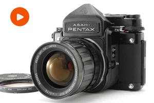 ▶︎Meter Works [NEAR MINT] Pentax 6x7 67 TTL M/Up SMC T 75mm f4.5 Lens From JAPAN - Picture 1 of 11