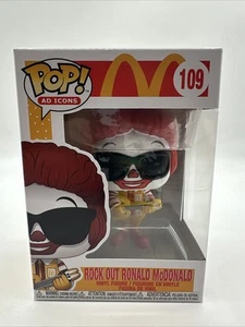 Funko Pop! Vinilo: McDonald's - Rock Out Ronald McDonald #109 - Imagen 1 de 6
