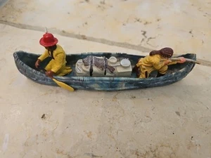 Vintage Britains Trapper Canoe - 54mm - Plastic - Toy Soldiers - 1970s - Picture 1 of 2