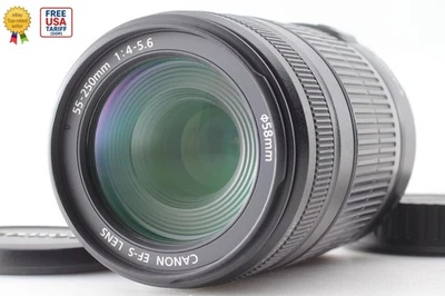 [Top MINT] Canon EF-S 55-250mm f/4-5.6 IS II Telephoto Zoom Lens From JAPAN - Image 1 of 4