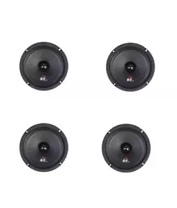 EDGE x4 6.5" 16.5cm Car Audio Front Door Speakers Kit Pro Midrange 1200W Max 4 Ω - Picture 1 of 4