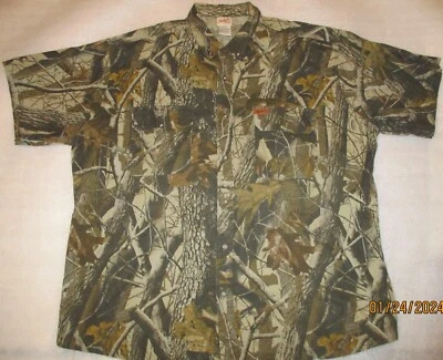 Vintage Woolrich Hunting Shirt Size 3XL Camouflage Real Tree 100% Cotton Outdoor - Image 1 of 4