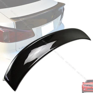 2006-2012 Fit For Lexus IS250 W Style Trunk Spoiler Rear Wing Carbon Fiber - Picture 1 of 1