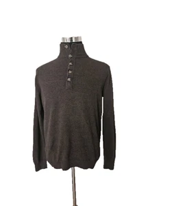 Perry Ellies Luxury Bend Vintage Herren Pullover Braun Größe M - Bild 1 von 10