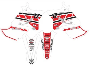 Old School decals YAMAHA GRAPHICS YZ 250 YZ250 2015 2016 2017 2018 2019 2020 - Foto 1 di 1