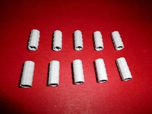 Lego (6538b) 10 Kreuzverbinder (geriffelt), in hellgrau aus 8274 8421 8284 8145 - Bild 1 von 1