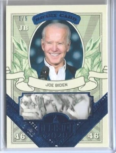 IMPRESIONANTE RARA TARJETA DE DINERO 2020 DECISIÓN PRESIDENTE JOE BIDEN "AZUL" #MO48 ~ 1/5 - Imagen 1 de 2