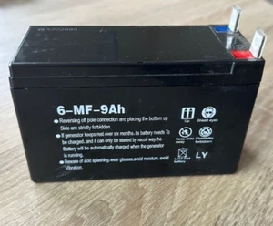 Batería de plomo 12V 9Ah BLT unidades hidráulicas motores de gasolina batería de arranque - Imagen 1 de 2