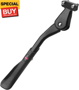Bike Kickstand - Adjustable, Aluminum Alloy Strong Rear Mount Bicycle Kick Stand - Picture 1 of 7