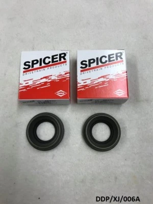2 x Front Axle Shaft Seal for Jeep Wrangler / Cherokee 1984-2006 DDP/XJ/006A - Image 1 of 4