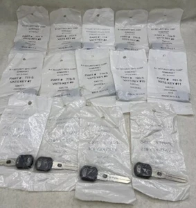 Somerset Security Parts 772-785 (Vats Key #’s2-15) Blank Keys NIP USA Lot Of 14 - Picture 1 of 24