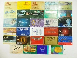 Atlantic City Hotel and Casino's Players Club Cards 29 Various Types You Pick - Picture 1 of 120