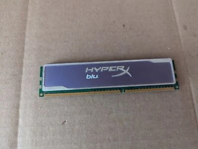 4GB KINGSTON KHX1600C9D3B1K2/8GX HYPERX DDR3 1600MHZ PC3-12800U RAM A4-13(19) - Image 1 of 4