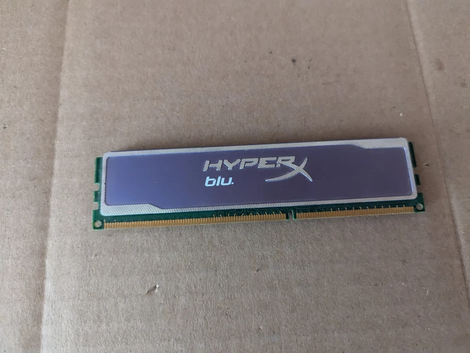 4GB KINGSTON KHX1600C9D3B1K2/8GX HYPERX DDR3 1600MHZ PC3-12800U RAM A4-13(19) - Image 1 of 4