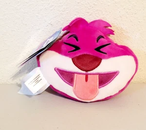 Disney Emoji Alice in Wonderland Reversible CHESHIRE CAT Stuffed Plush 5" NWT - Picture 1 of 4