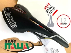 Selle Italia SLR Kit Carbono Flujo Carbono Silla Negra (L2) CK7X9 145mm x 275mm - Imagen 1 de 12