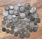 World Lots Of Silver Coins Scrap Or Collect 240 Grams