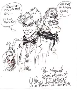 Dessin dédicacé Duquesnoy - Picture 1 of 1