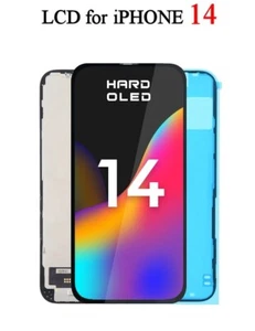 Apple iPhone 14 LCD Bildschirm Display + Touchscreen - Hard Oled - Black - Afbeelding 1 van 4