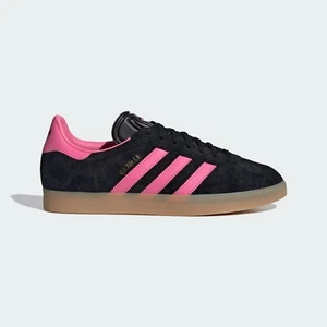Adidas Gazelle Sneakers Original Shoes Core Black/Semi Solar Pink JH5667 US 4-12 - Picture 1 of 9
