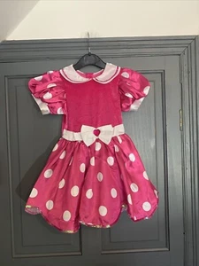 Disney Store Minnie Mouse Dress Halloween Fancy Dress Costume - 3-4 years - Picture 1 of 9
