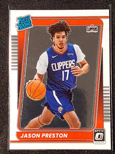 Donruss Optic 2021-22 Jason Preston #160 Rookie