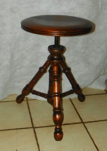 Cherry Piano Stool / Organ Stool  (RP-(PB-15) Cover