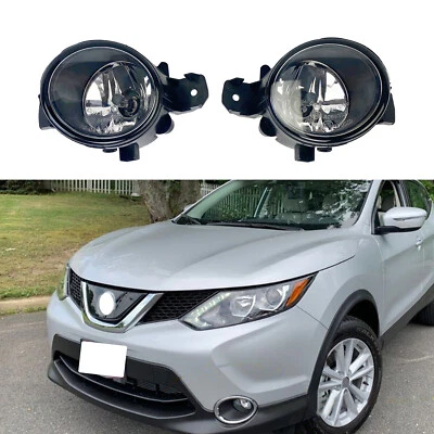 Luz antiniebla para parachoques delantero 2 piezas lámpara de conducción para Nissan Rogue Sport 2017-2019 Foto 1 de 4