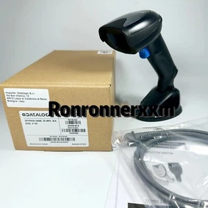 New Gryphon GD4590-BK-B 1D 2D Handheld Barcode Scanner Reader With Base 1 SET - Picture 1 of 5