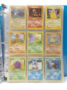 Lot grand classeur carte pokemon base originale vintage - Photo 1 sur 21