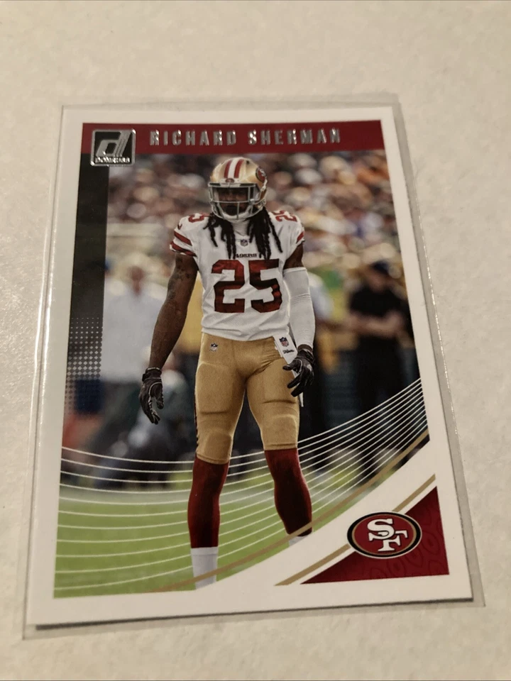 2018 Donruss Football #258 Richard Sherman 49ers - Image 1 of 1