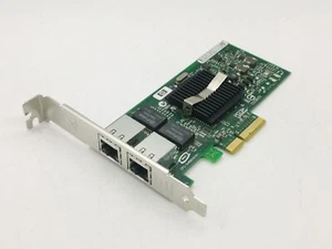 Intel Gigabit Dual PORT GIGABIT ETHERNET PCIe NIC Card EXPI9402PT NC360T - Picture 1 of 7