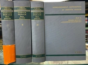 (Diritto) GIURISPRUDENZA SISTEMATICA DI DIRITTO PENALE - 3 VOLUMI - Utet 1984 - Imagen 1 de 2