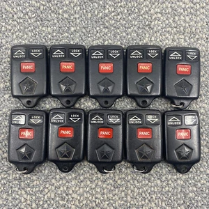 Lot x10 CHRYSLER DODGE Key Fob Remote Keyless Entry GQ43VT7T TESTED - Picture 1 of 9