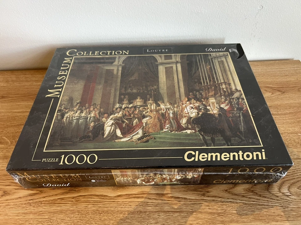 Museum Collection Louvre David Napoleon 1000 Pcs Puzzle Clementoni 1158