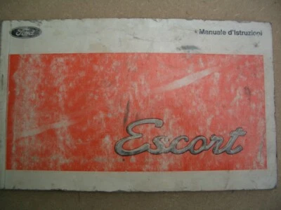 LIBRETTO USO E MANUTENZIONE ORIGINALE DELLA FORD ESCORT DEL 1969 OTTIME CONDIZ. - Immagine 1 di 2