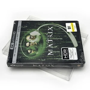The Matrix (1999) 4K Ultra HD Best Buy USA Exclusive ☆ ULTRA RARE STEELBOOK ☆ - Picture 1 of 22