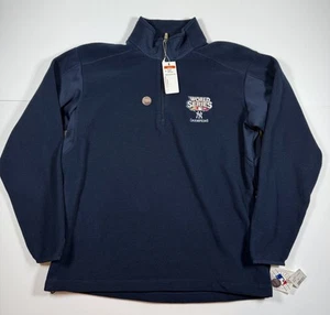 Antigua NY Yankees Herren 1/4 Zip Fleece Medium 2009 World Series Champions blau - Bild 1 von 9