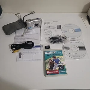 Olympus FE-270 7.1 MP Digital Camera Silver Tested Working Original Box AA batt - Picture 1 of 22