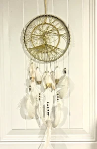 Tree of Life Dream Catcher 10" Small Dream Catcher 6" Wall Hanging Bohemian Set - Picture 1 of 19