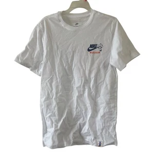 Nueva camiseta blanca Nike para hombre talla pequeña pone el calor en tus pies - Imagen 1 de 10