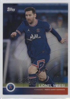 2021-22 Topps Paris Saint-Germain Team Set Rainbow Foil /250 Lionel Messi #18 - Image 1 of 2