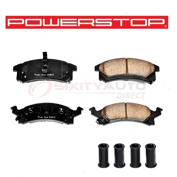 PowerStop Front Disc Brake Pad & Hardware Kit for 1996-2005 Pontiac Sunfire wj Foto 1 de 4