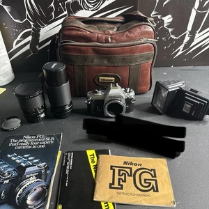 Nikon FG + Extra Lenses And Flash - Picture 1 of 24
