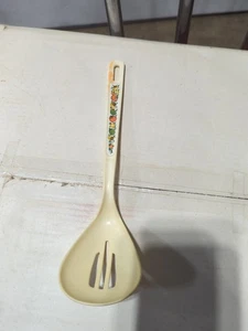 Vintage Ekco Nylon “Spice Of Life” Serving Slotted Spoon ECKO - Picture 1 of 7