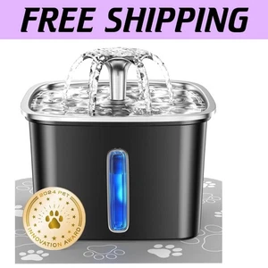 Compact 95oz Hydraulic Pet Fountain - Award-Winning Design for Happy Hydration - Picture 1 of 11